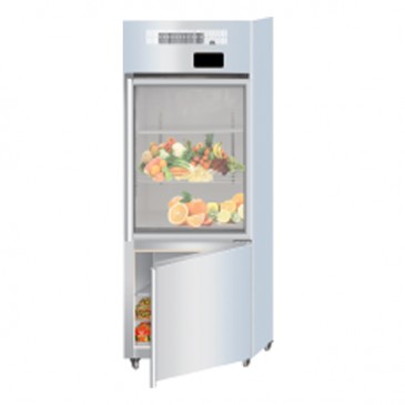 Image: Combi Glass Door Cooler - Freezer